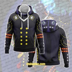One Piece Beasts Pirates King Cosplay Hoodie