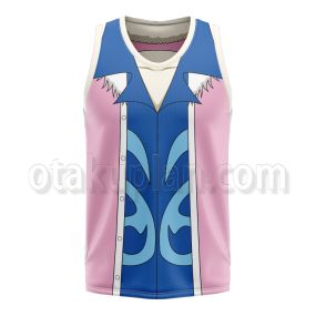 One Piece Bentham Pink Cosplay Basketball Jersey