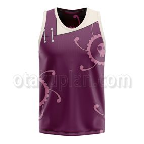 One Piece Boa Hancock Purple Cosplay Basketball Jersey