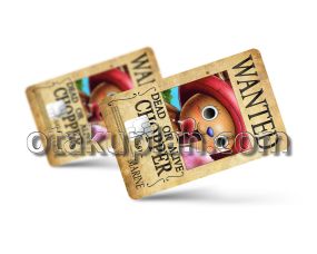 One Piece Chopper Wanted Poster Credit Card Skin