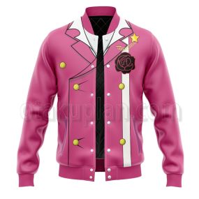 One Piece Film Gold Gild Tesoro Pink Suit Cosplay Varsity Jacket