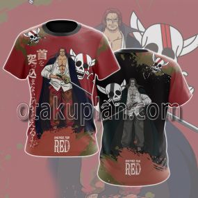 One Piece Film Red 2022 Movie Shanks T-shirt