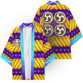 One Piece God Eneru Kimono Custom Uniform Anime Clothes Cosplay Jacket