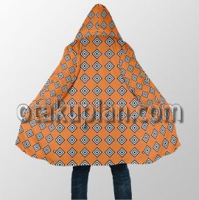 One Piece Jinbei Orange Outfit Dream Cloak