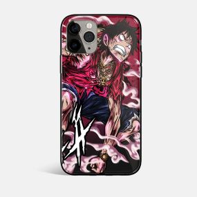 One Piece Luffy 1 Tempered Glass iPhone Case_1