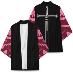 One Piece Mihawk Kimono Custom Uniform Anime Clothes Cosplay Jacket