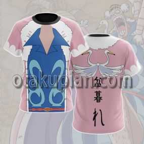 One Piece Mr 2 Bon Kurei Bentham Cosplay T-shirt