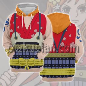 One Piece Nami Onigashima Ninja Hoodie
