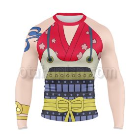 One Piece Nami Onigashima Ninja Long Sleeve Compression Shirt