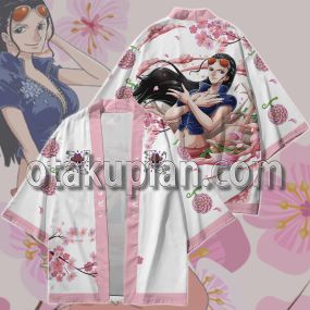 One Piece Nico Robin Kimono Anime Cosplay Jacket