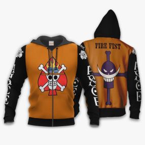 One Piece Portgas D Ace Hoodie Shirt