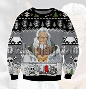 One Piece Silvers Rayleigh 3D Printed Ugly Christmas Sweatshirt