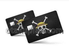One Piece Strawhat Jolly Rogers Pirate Flag Credit Card Skin