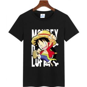 One Piece Young Luffy Jumping Shirt BM20363