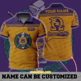OPP Custom Name Yellow Polo Shirt
