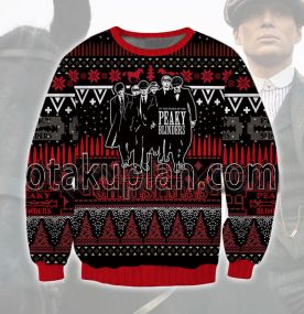 Order Of The Peaky Blinders 3D Printed Ugly Christmas Sweatshirt