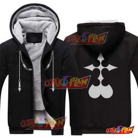 Organization Xiii Kingdom Hearts Fleece Winter Warm Jacket
