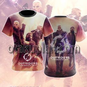 Outriders Game Wallpaper T-Shirt