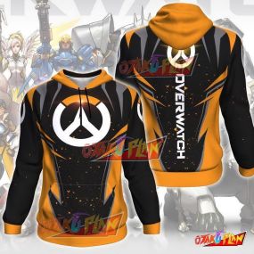 Overwatch Logo All Over Print Pullover Hoodie