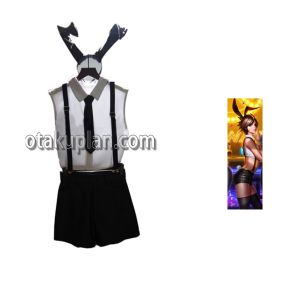 Overwatch Tracer Bunny Girl Outfits Cosplay Costume