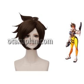Overwatch Tracer Outfits Cosplay Wigs