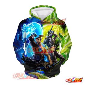 Overwatch Ultimate Brothers Hanzo x Genji Action Hoodie OW208