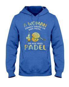 Padel - Woman Wine Hoodie