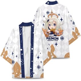Paimon Kimono Custom Uniform Anime Clothes Cosplay Jacket