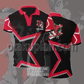 Persona 5 The Royal Custom Name Polo Shirt