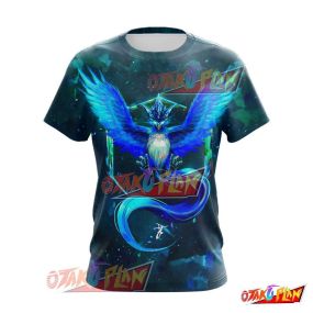 Flying Ice Type Exclusive Articuno Ultimate Anime T-Shirt