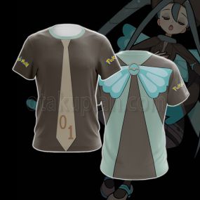 Pokemon Hatsune Miku Project Voltage Bug Type Cosplay T-Shirt