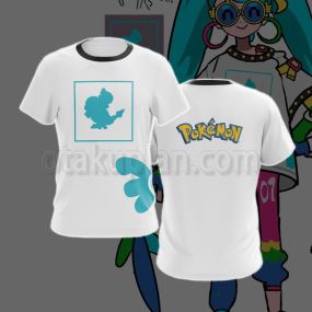 Pokemon Hatsune Miku Project Voltage Normal Type Cosplay T-Shirt