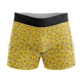 Pokemon Pikachu Boxer Briefs Mens Underwear