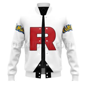 Pokemon Pocket Monster Team Rocket James Kojiro Varsity Jacket