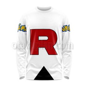 Pokemon Pocket Monster Team Rocket James Long Sleeve Shirt