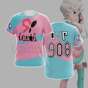 Pokemon Sword And Shield Bede Uniforms Cosplay T-Shirt