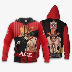 Portgas D Ace One Piece Hoodie Shirt