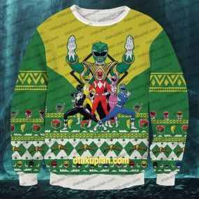 Power Rangers 0709 Christmas Sweatshirt V2