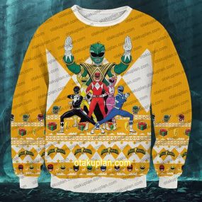Power Rangers 0709 Christmas Sweatshirt V3