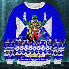 Power Rangers 0709 Christmas Sweatshirt V4