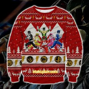Power Rangers 2608 Christmas Sweatshirt