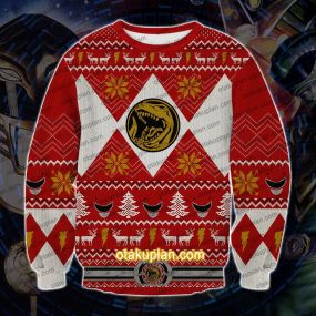 Power Rangers 7 Colors 0909 Christmas Sweatshirt V6