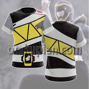 Power Rangers Dino Charge Dino Charge Black Ranger Cosplay T-shirt