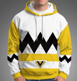 Power Rangers Lost Galaxy Episode Yellow Cosplay Hoodie