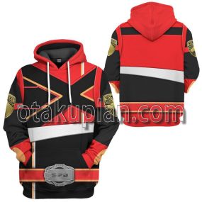 Power Rangers Spd Red Soul Of The Dragon T-Shirt Hoodie