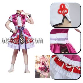 Project Sekai Colorful Stage Akiyama Mizuki Pink Cosplay Costume