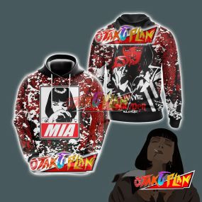 Pump Fiction Mia Wallace - I Have To Go Powder My Nose Unisex 3D Hoodie