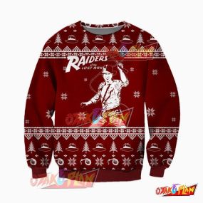 Raiders Of The Lost Ark 3D Print Ugly Christmas Sweatshirt