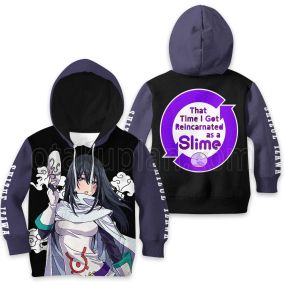 Reincarnated as a Slime Shizue Izawa Kids Hoodie Custom Sweater