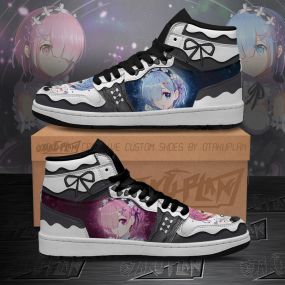 ReZero Rem Ram Anime Sneakers Shoes